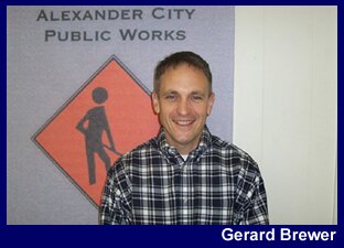 Gerard Brewer (City Engineer and Director of Public Works) Suzanne Otralek (Public Works Administrative Assistant)